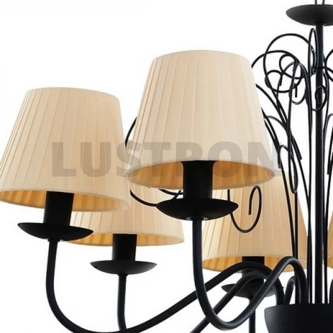 Подвесная люстра IDLamp 837 837/8-Argentoscuro