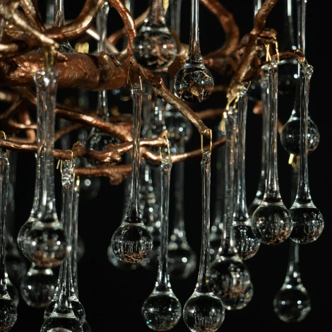 Подвесная люстра Loft IT Bijout 10068/800 GB (220V, на тросе, ветки)