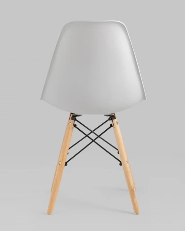 Стул Stool Group Eames Style DSW светло-серый x4 (разборный каркас) арт.УТ000037608