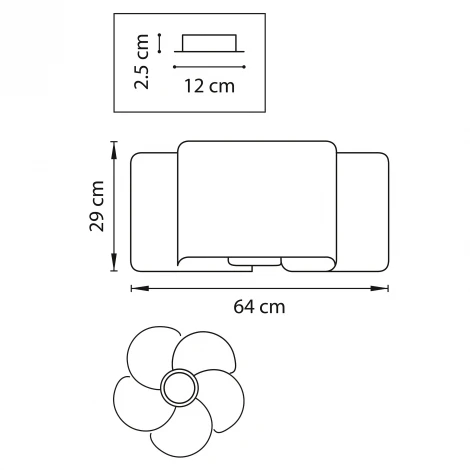Потолочный светильник круглый Lightstar PITTORE 811052 (220V)
