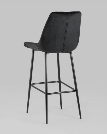 Стул барный Stool Group Флекс велюр черный УТ000025269