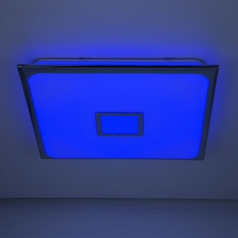 Потолочный светильник RGB Citilux Старлайт CL703AK80G (LED, 220V, пульт управления, управление смартфоном, голосовое управление, умный дом - Алиса, Маруся, Сири)