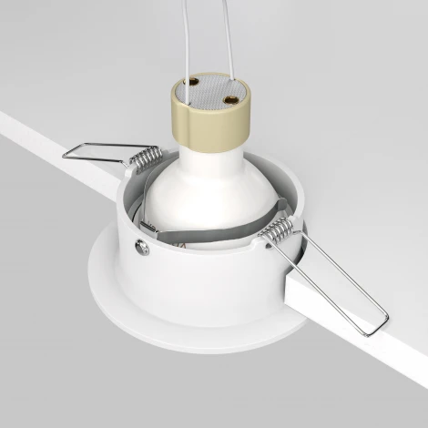 Встраиваемый светильник Slim GU10 1x50Вт Maytoni Technical DL027-2-01W (220V)