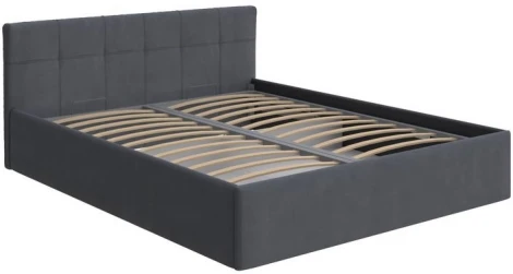 PROxSON Кровать Domo с бельевым ящиком (Ткань: Рогожка Тетра Графит) 180x200