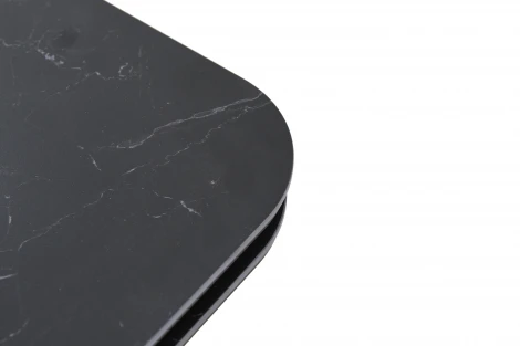 Стол Оникс, Керамогранит, Черный/Грэйс блэк Аврора 102355