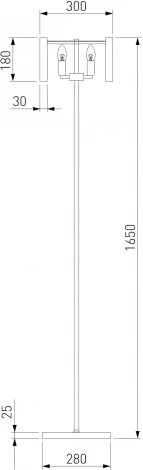 Торшер Bogate's Flamel 01116/3