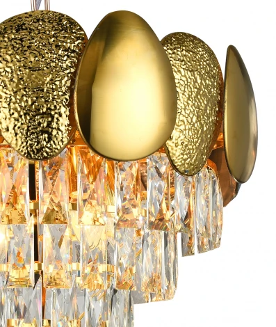 Подвесная люстра Natali Kovaltseva Chic 81437/8C GOLD