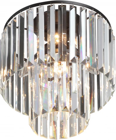 Потолочная люстра Vitaluce V5153-1/4PL, 4xE14 макс. 40Вт (220V, хрусталь)