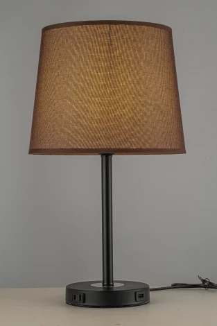 Интерьерная настольная лампа Arti Lampadari Oggebio Oggebio E 4.1.T3 BK (220V)