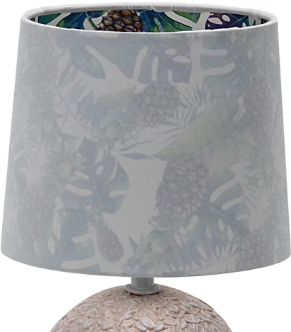 Настольная лампа Escada Nymph 10169/L Beige 1х40Вт Е14, керамика/ткань, бежевый (220V)