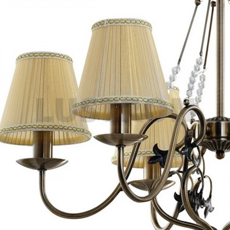Подвесная люстра IDLamp 812 812/6-Oldbronze