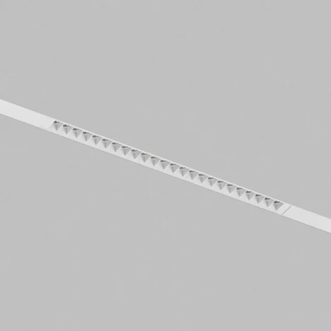 Трековый светильник светодиодный однофазный Denkirs Simple Grill DK8102-WH 220V 18W 3000K, белый