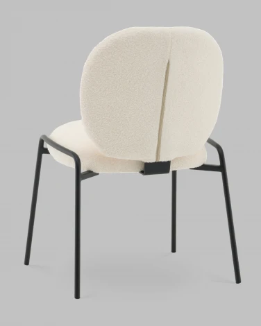 Стул Моллек букле молочный Stool Group арт.УТ000041520