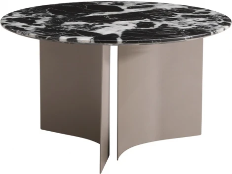 Стол журнальный черный d70*40см Garda Decor арт.57EL-10311