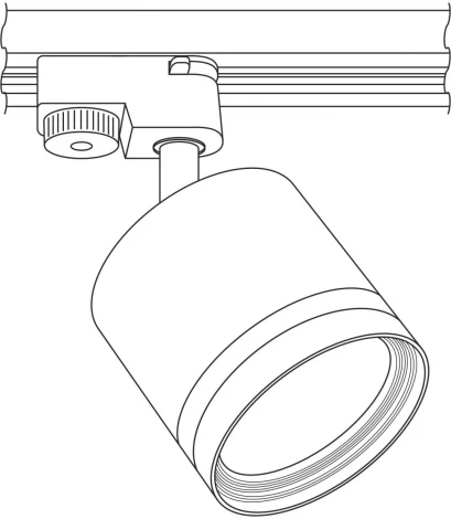 Трековый светильник однофазный 15W 220V Citilux Hardy CL002T10
