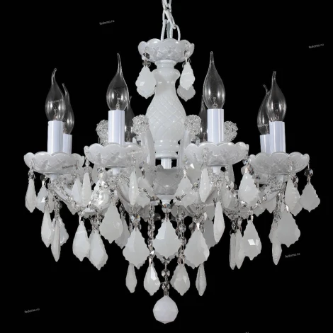 Подвесная люстра Crystal Lux Ines SP8 WHITE