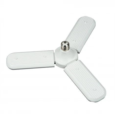 Лампа светодиодная для растений, форма "P" лепестковая, прозрачная, спектр для фотосинтеза с высокой цветопередачей Uniel LED-P65-24W/SPFS/E27/CL/P3 PLP32WH