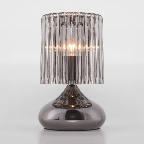 Интерьерная настольная лампа Eurosvet Bulbo 01068/1 черный жемчуг