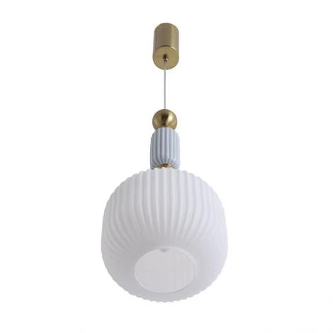 Подвесной светильник Lumion Alegra 8334/1 бронза/белый, металл/керамика/стекло E27 40W 220V (на проводе)