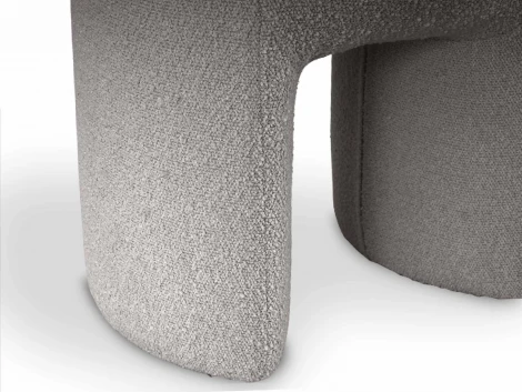 Пуф Shaggy ОГОГО (арт.825270), (Ткань,Букле/Светло-серый)