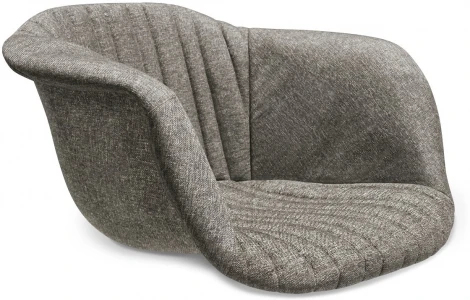 Стул полубарный Sheffilton SHT-ST31-С1/S94-1 пепельный/прозр. лак/черный муар