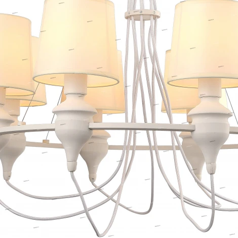 Подвесная люстра Arte Lamp Sergio A3326LM-8WH