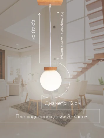 Подвесной светильник Мелодия Света PS1N 000039505