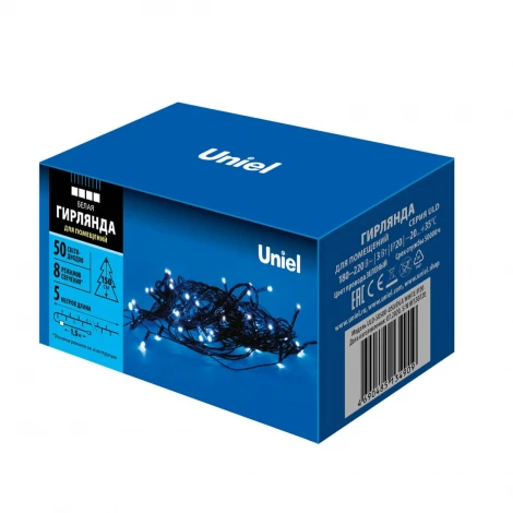 Гирлянда Uniel ULD-S0500-050/DGA WHITE IP20