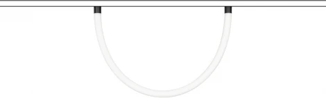 Трековый светильник магнитный светодиодный MAG-FLEX-TUBE-ELASTIC-L1000-14W Day4000 (BK, 360 deg, 48V) (Arlight, IP20 Металл) 034048