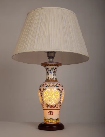 Интерьерная настольная лампа Abrasax Lidia CT1365B20-OL