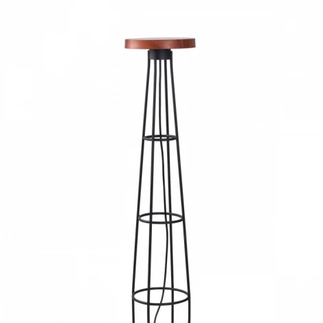 Уличный встраиваемый в грунт светильник со столиком Odeon Light Liana 7108/15GLA окраш. под дерево/металл LED 12W 220V (IP65)