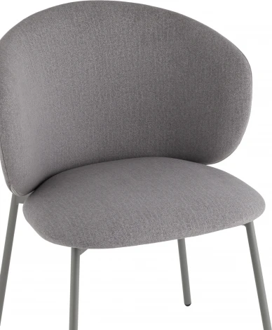 Стул Блейз велюр серый Stool Group арт.УТ000039825