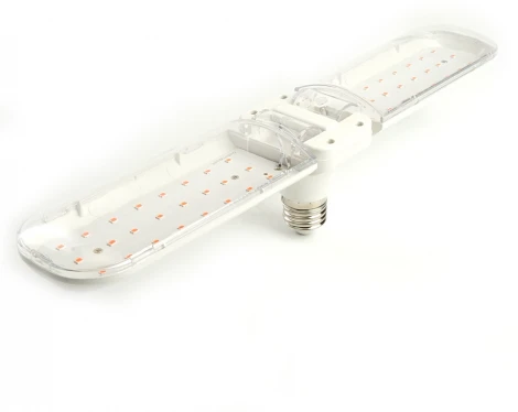 Лампа светодиодная 2-х лепестковая Feron 48443 LB-7000 E27 20W красно-синий спектр