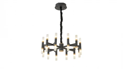 Подвесной светильник Lumina Deco Richmond  LDP 6035-24 BK+GD