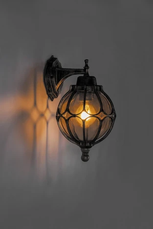 Настенный фонарь уличный Feron Сфера 11349 (220V, шар, IP44)