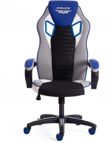 Кресло PILOT Tetchair (Черный,Синий).