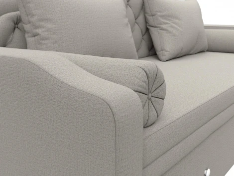 Диван детский прямой Сойер (Бежевый/Рогожка) Лига Диванов арт.122428