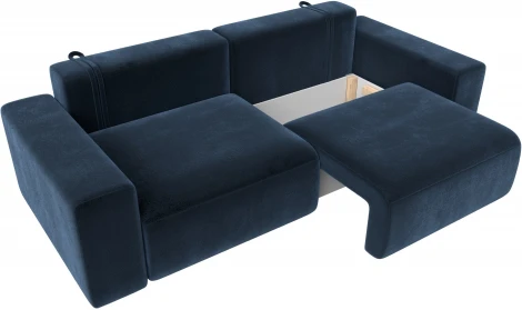 Диван прямой Лига-036 НПБ Классик Лига Диванов (Велюр) арт.127656