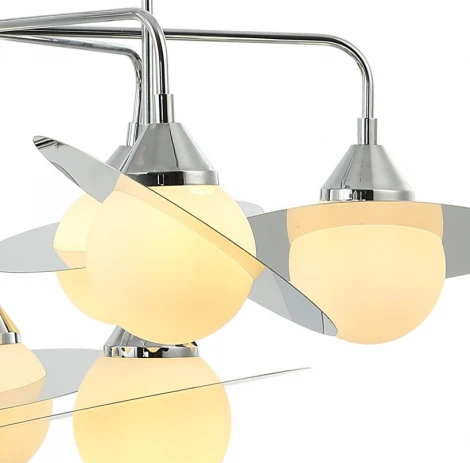 Потолочная люстра на штанге Stilfort Saturn 2125/09/09P (220V, шарики)