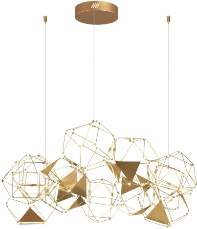 Подвесная люстра Odeon Light Trellis 5086/56L античная бронза/металл LED 56W 4000K 3360Лм (220V, на тросе)