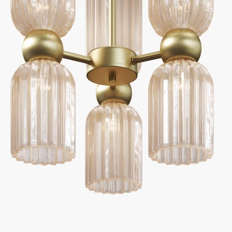 Потолочная люстра на штанге Maytoni Antic MOD302PL-06CG (220V)