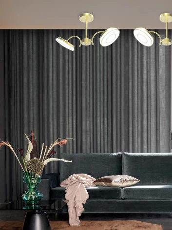 Потолочная люстра на штанге Мелодия Света SL1L 000020675