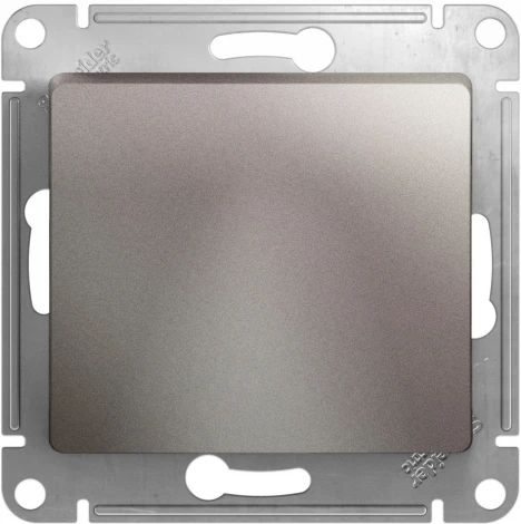 Вывод кабеля встраиваемый (платина) Systeme Electric Glossa GSL001299