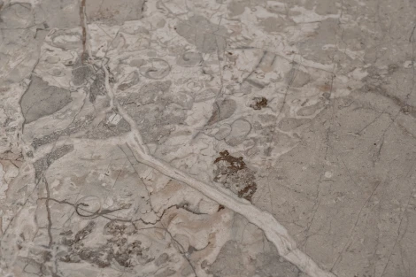 57EL-17011 Стол журнальный, керамика Augustus Gray d90*39см Garda Decor