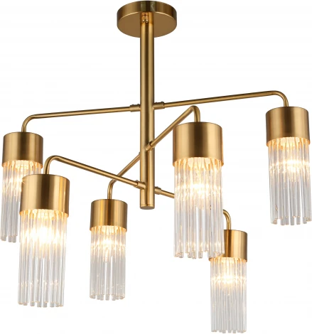 Люстра потолочная на штанге Cesana OML-67107-06 (220V)