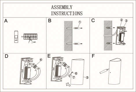 Архитектурная подсветка DesignLed TUBE GW-6805-6-WH-WW (220V, круглые, IP54)