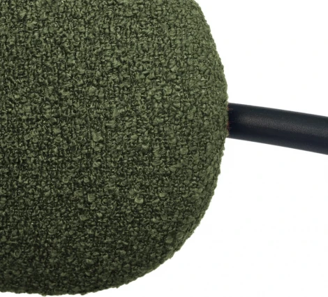 Стул Bradexhome Ant букле зелёный