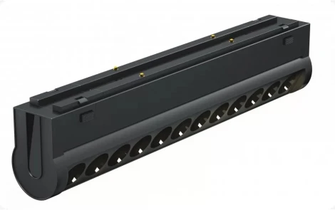 Трековый светильник магнитный 48V iLedex Vision48/25 4825-041-L209-12W-36DG-4000K-BK