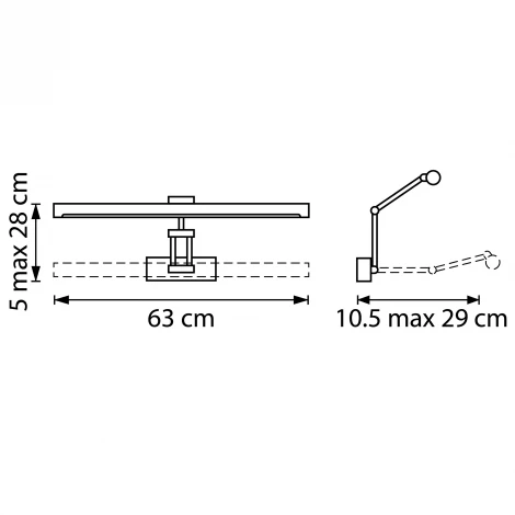 Подсветка для картин светодиодная Lightstar Noce 201144