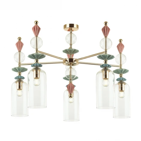 Потолочная люстра на штанге Odeon Light Bizet 4855/5C (220V)